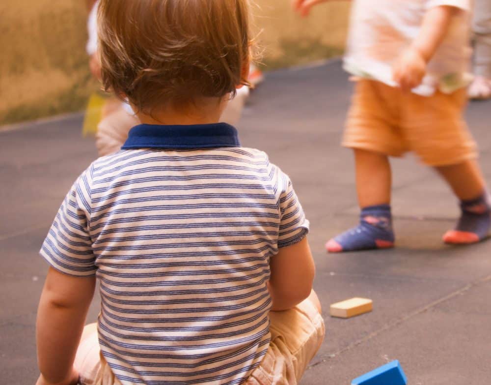 Varios niños en una Escuela Infantil - Guardería en Chamberí (Madrid)